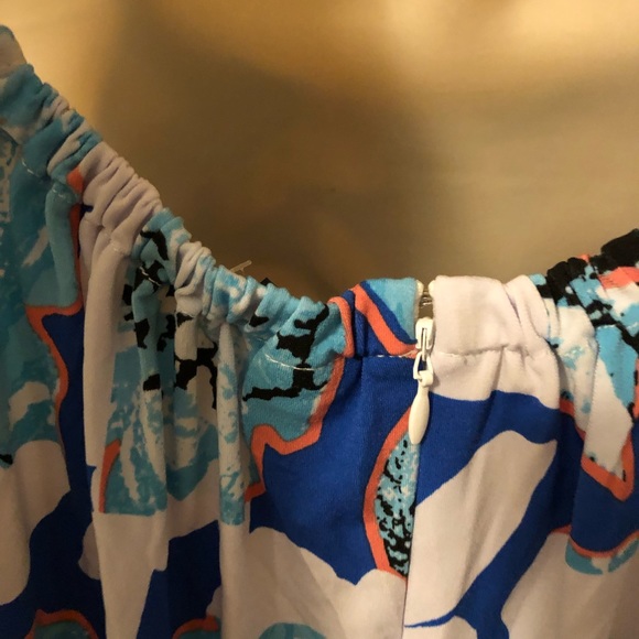 Kaari Blue sleeveless Top size Large - Picture 3 of 8